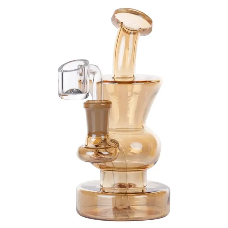 amsterdam limited edition golden bubbler h 16cm sg 14.5mm 4mm thickness 1