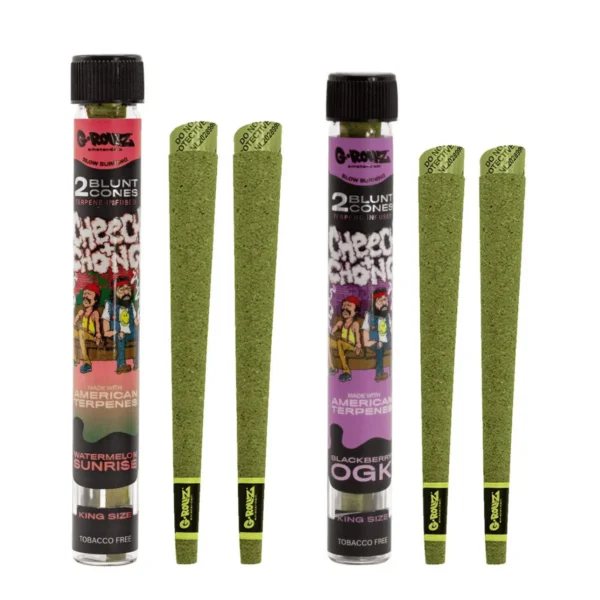 g rollz cheech chong terpene infused blunt cones 1