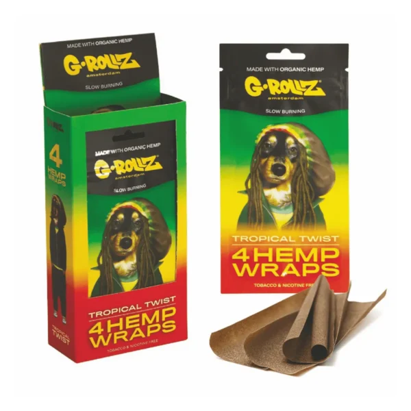 g rollz tropical twist flavored hemp wraps 1