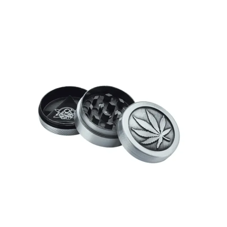 Grinder Leaf Stål (3 delad)