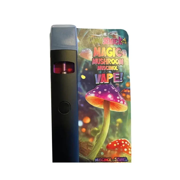 magic mushroom vape muscimol