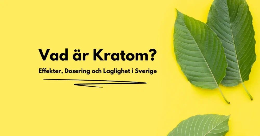 Kratom i Sverige